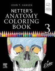 Netters Anatomy Coloring Book (Netter Basic Science) – Paperback – VERY GOOD