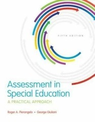 Assessment in Special Education : A Practical Approach, Paperback -9780134189406