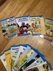 Journeys Houghton Mifflin Leveled Readers Grade K Above Level Set of 30 Blue Sq.