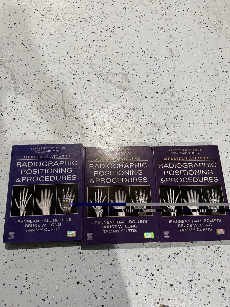 Merrill’s Atlas of Radiographic Positioning and Procedures – 3-Volume Set