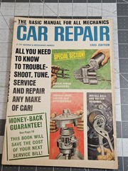 Vintage 1966 Car Repair Manual Science & Mechanics Annual Auto Troubleshooting