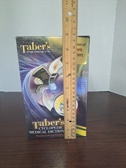 21st Edition Tabers Cyclopedic Medical Dictionary Thumb Indexed Version W/DVD