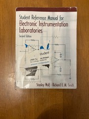 Student Reference Manual for Electronic Instrumentation Laboratories (2nd Ed…