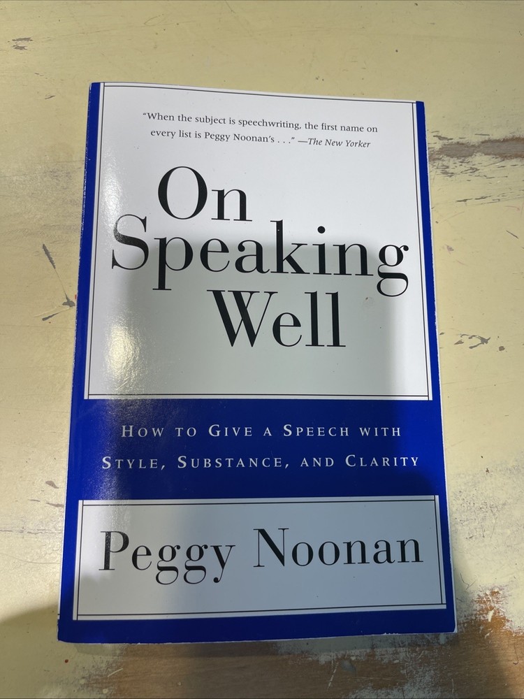 On Speaking Well