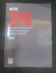 NFPA 291 Recommended Practice for Water Flow Testing nd Marking 2022 USA ST BEST