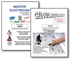 2026 Calculations and Master Elctrician for the Electrical Exam by Tom Henry