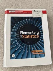 Elementary Statistics [RENTAL – Paperback, by Mario F. Triola – Very Good