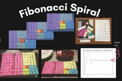 #1 Math Photo Album Book, Math Experiments, and 7 Posters Included in the Back