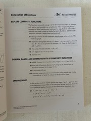 Common Core Ready, EXPLORING PRECALCULUS – Version 5 – Key Curriculum Press