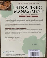 STRATEGIC MANAGEMENT THEORY: AN INTEGRATED APPROACH By Charles W. L. Hill