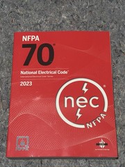 NFPA 70, National Electrical Code, 2023 Edition , Paperback, USA.