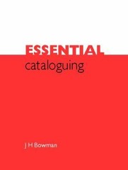 Essential Cataloguing paperback Used – Good