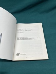 Calculus Volume 3 Part 1 & 2 by OpenStax (Paperback, 2016)