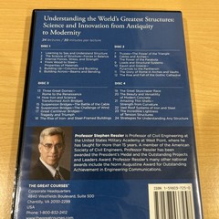 Great Courses: Understanding The Worlds Greatest Structures: Book And Dvd Set