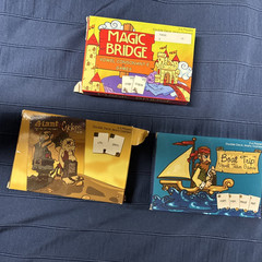 Kendore Phonics Card Games Set – Magic Bridge – Boat Trip – Giant vs Cyclops