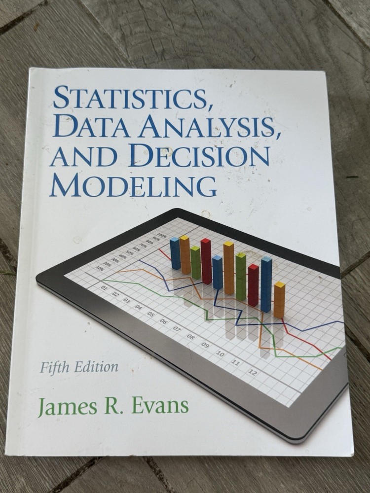 🍏 Statistics, Data Analysis, and Decision – Fifth Edition 5th Paperback