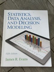 🍏 Statistics, Data Analysis, and Decision – Fifth Edition 5th Paperback