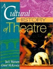 A Cultural History of Theatre by