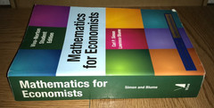 MATHEMATICS FOR ECONOMISTS BOOK VIVA NORTON STUDENT EDITION TEXTBOOK CARL SIMON