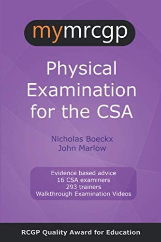 mymrcgp Physical Examination for the CSA by Marlow, John Book The Fast Free