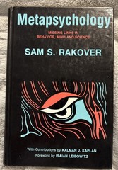 Metapsychology Missing Links in Behavior Mind and Science Book Sam Rakover