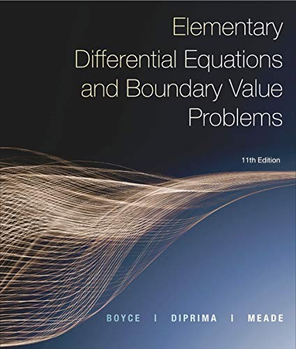 Elementary Differential Equati – VERY GOOD