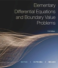 Elementary Differential Equati – VERY GOOD