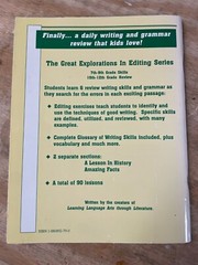 Great Explorations in Editing, Common Sense Press – Writing Skills & Grammar