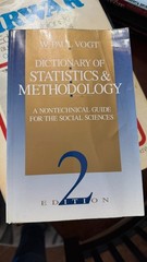 Dictionary of Statistics and Methodology : A Nontechnical Guide for the…