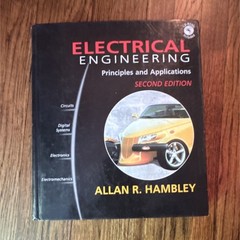 Electrical Engineering Principles & Applications 2nd Ed Hambley Hardcover Prent…