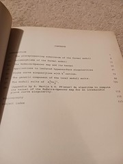 Lecture Notes in Mathematics: Local Moduli and Singularities by Gerhard…