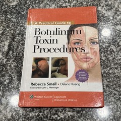 Practical Guide to Botulinum Toxin Procedures Dalano Hoang Hardcover Good Used