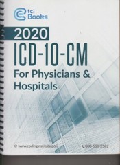 ICD-1-CM Code Book for Physicians & Hospitals 2020