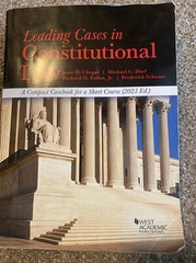 American Casebook Ser.: Leading Cases in Constitutional Law, a Compact Casebook