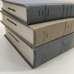 Evolution After Darwin 3 Volume Set Sol Tax Charles Callender 1969 Ex-Library