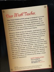 Texas Tessellation Package – Includes Puzzle, Poster, Transparencies
