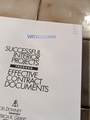 Successful Interior Projects Through Effective Contract Documents