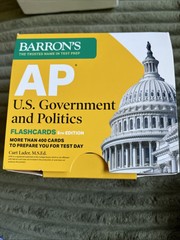 Lot of 3 BARRONS AP Environmental Science Flashcards 4th Edition + US History