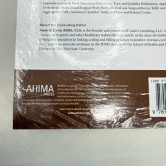 ICD-10-PCS Code Book 2025 Paperback by AHiMA NEW