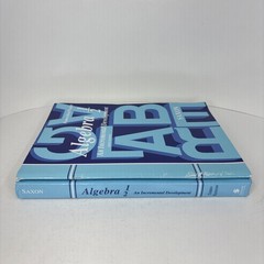 Saxon Algebra 1/2 Textbook Third Edition Math, plus Homeschool Packet- Good