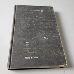 Introduction to Electrical Engineering Science VTG 1960 HC Prentice-Hall 3rd Ed