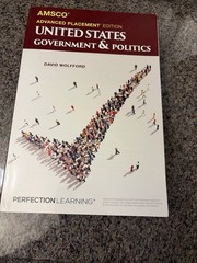 Advanced Placement United States Government & Politics, 3rd Edition by David…