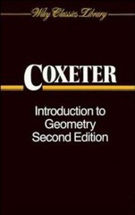 Introduction to Geometry by H. S. M. Coxeter, 2nd International Ed. (SOFTCOVER)