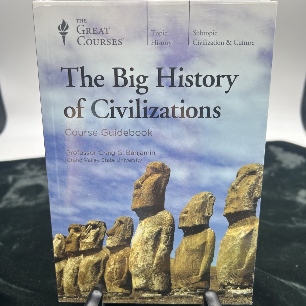 The Great Courses The Big History of Civilizations DVD 6 Disc Set & Guidebook