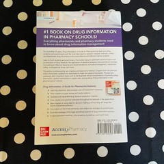 Drug Information: A Guide for Pharmacists, 7th Edition – McGraw Hill – Like New