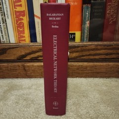 ELECTRICAL NETWORK THEORY By Norman Balabanian & Theodore A. Bickart – HC Ex-Lib