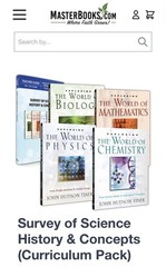 Survey of Science History & Concepts High School Curriculum Set Master Books