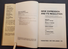 Gene Expression and its Regulation Hollaender, Alexander -HC 1st Edition