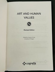 Art and Human Values Revised Ed. Gregory Gurley University Of Oregon