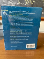 The Matlab Curriculum Ser.: MATLAB Version 4 User’s Guide by Inc. Staff…